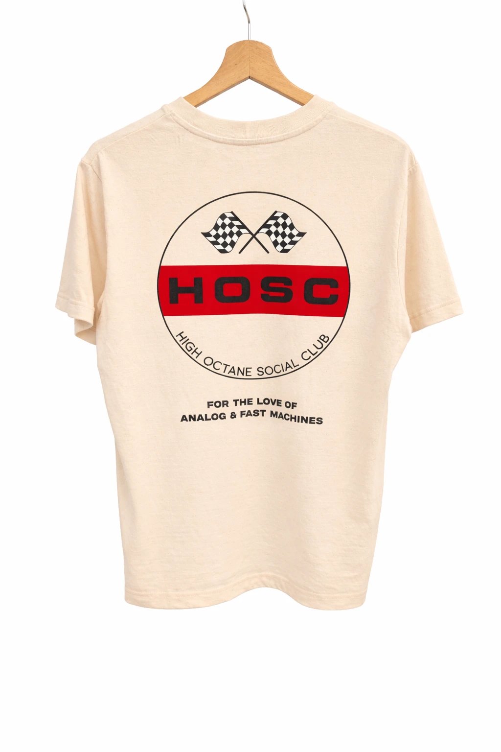 Club Badge Tee, back, the HOSC crest